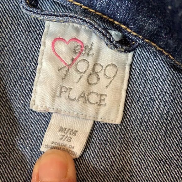 SzM 7/8 Children’s Place Jean Jacket - Picture 4 of 4
